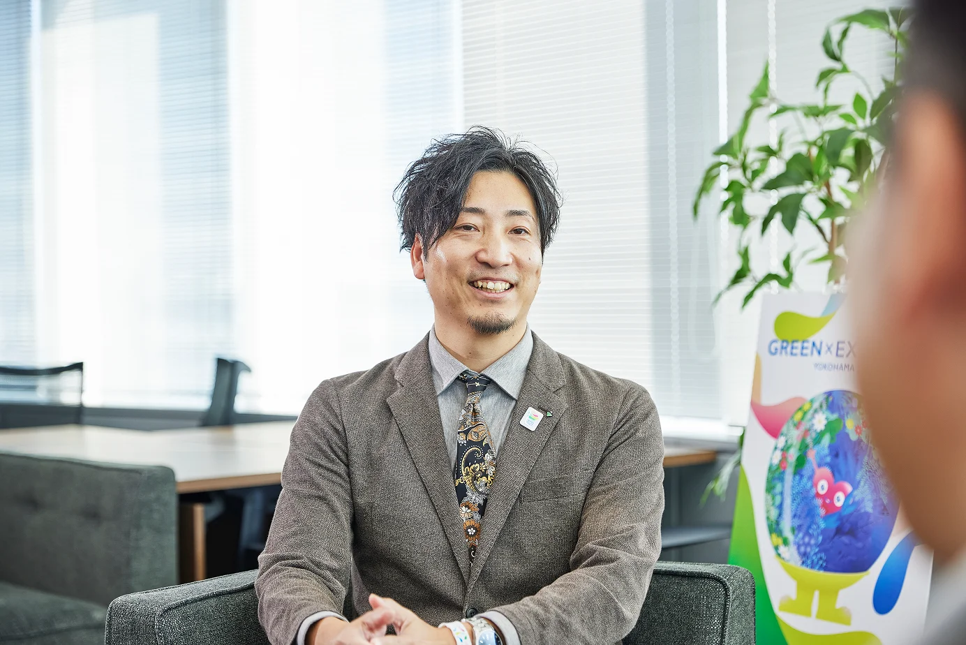 箕浦 インタビュー写真