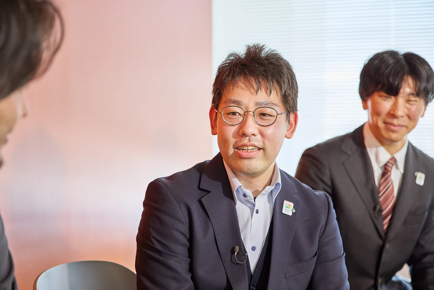 Interview photo of Hatanaka