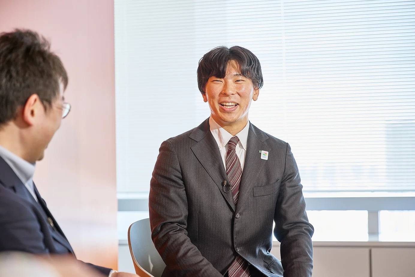 Interview photo of Yasuda