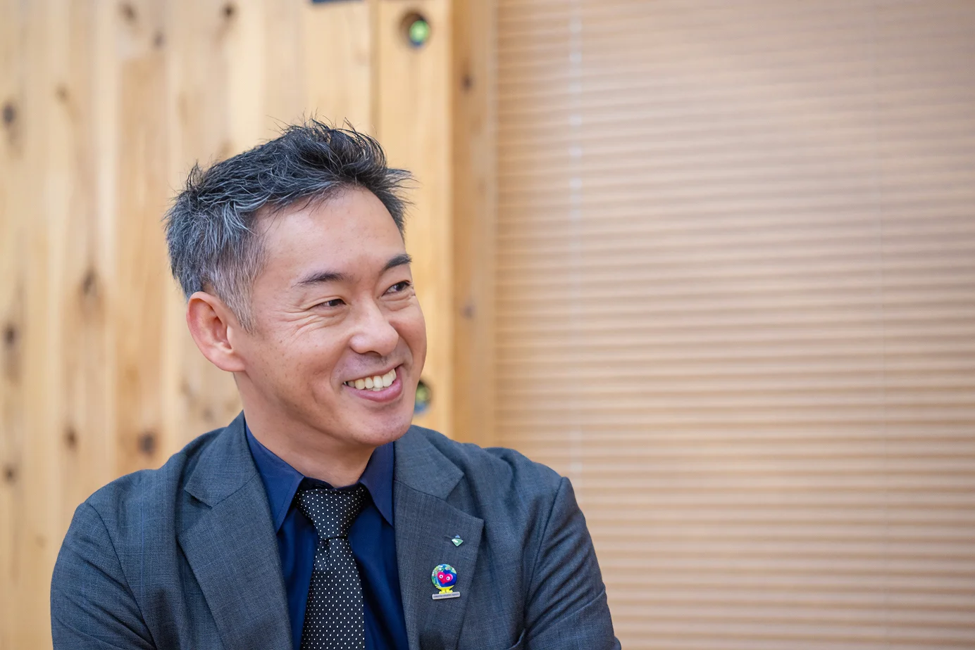 陸野 インタビュー写真