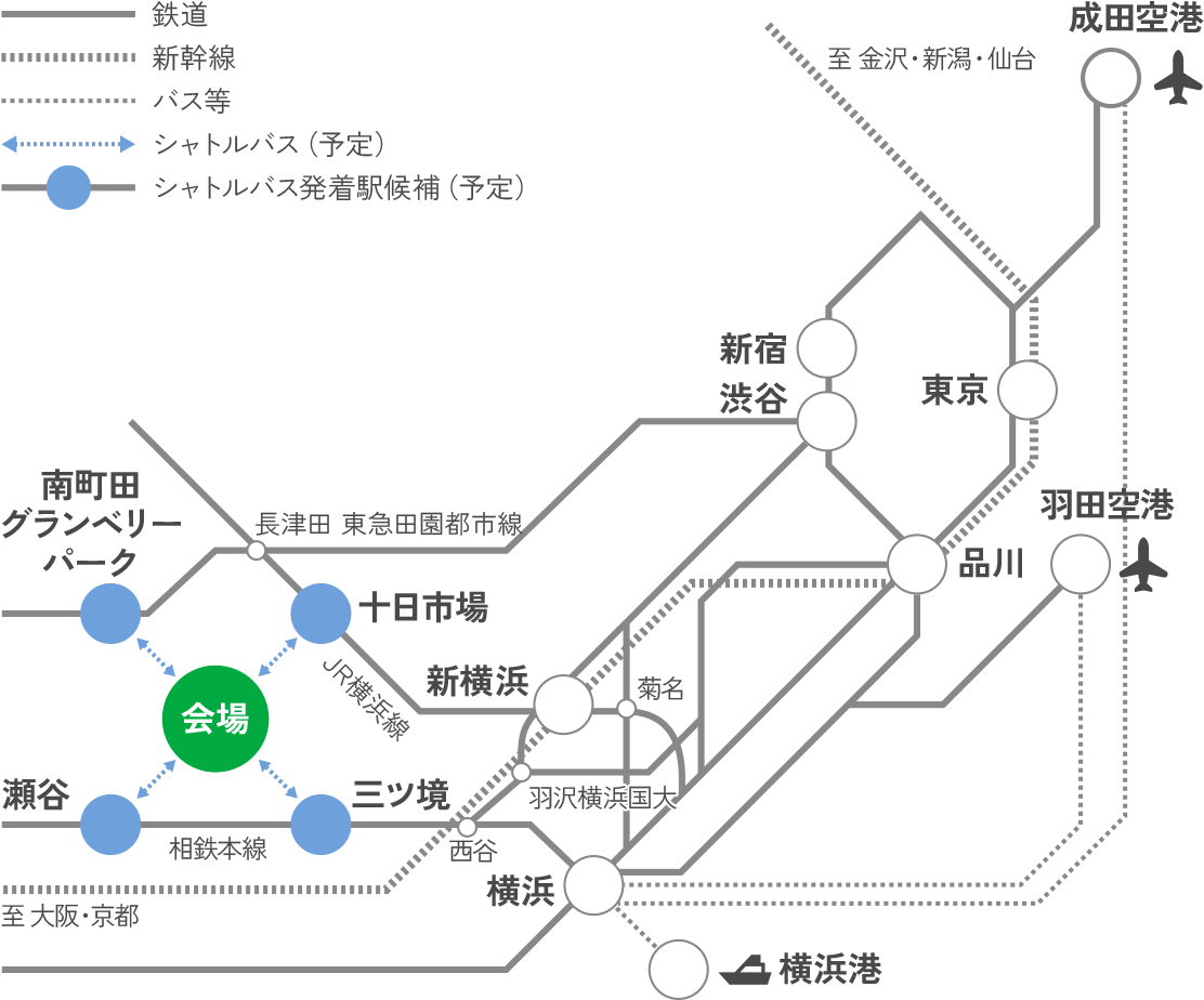 会場アクセスマップ